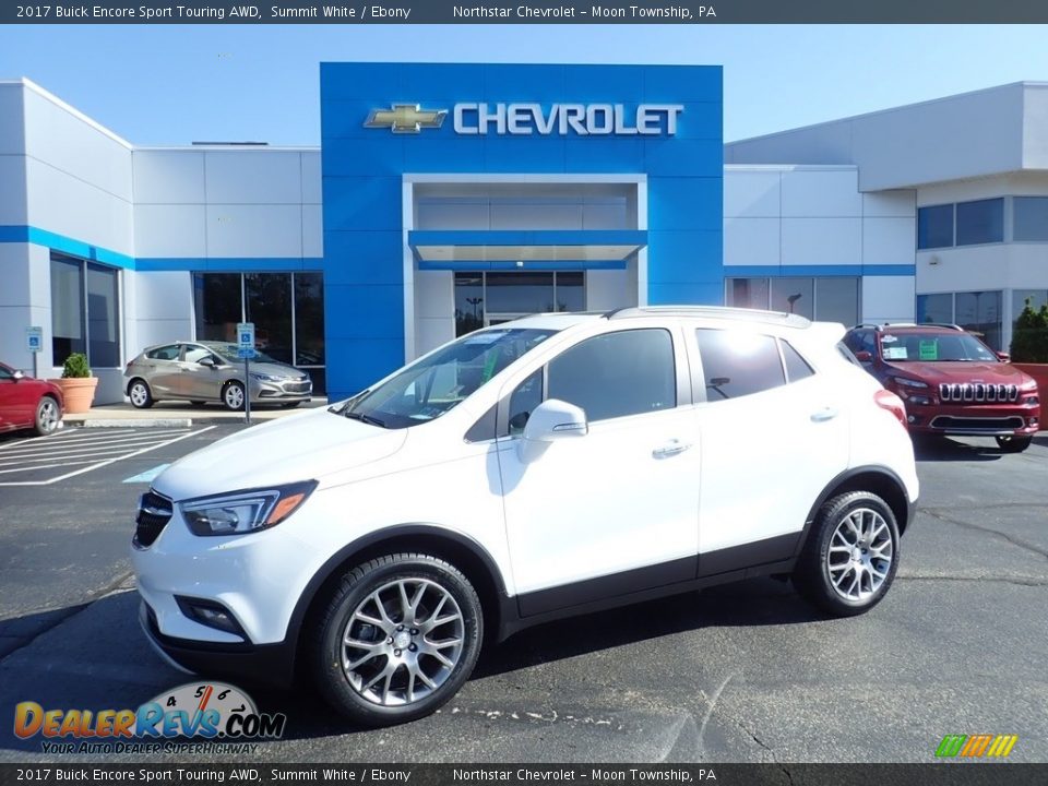 2017 Buick Encore Sport Touring AWD Summit White / Ebony Photo #1