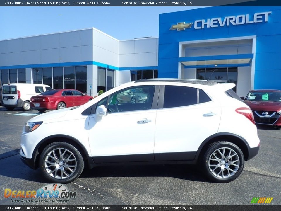 2017 Buick Encore Sport Touring AWD Summit White / Ebony Photo #3