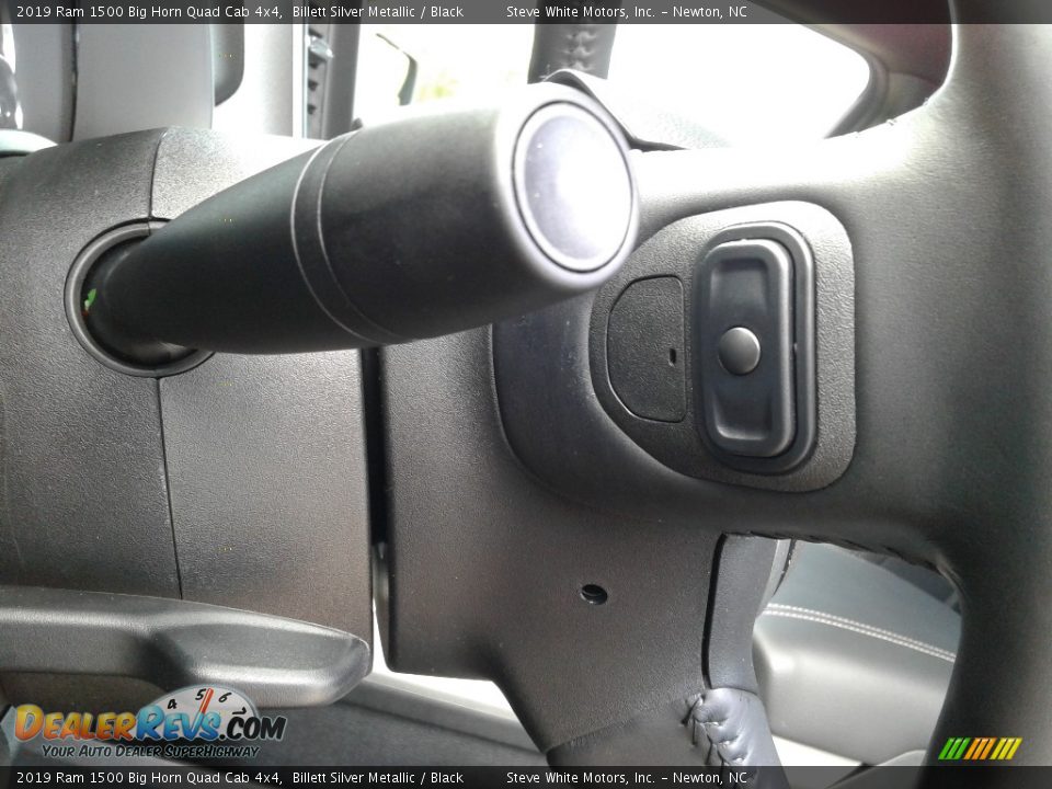 2019 Ram 1500 Big Horn Quad Cab 4x4 Billett Silver Metallic / Black Photo #16