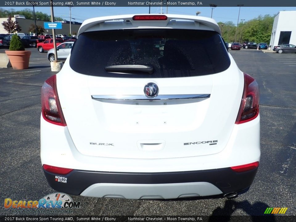 2017 Buick Encore Sport Touring AWD Summit White / Ebony Photo #6