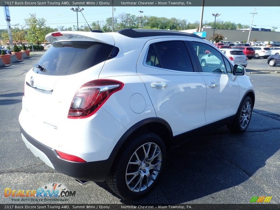 2017 Buick Encore Sport Touring AWD Summit White / Ebony Photo #9