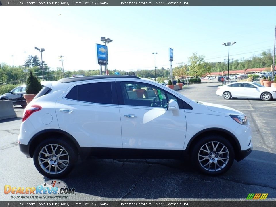 2017 Buick Encore Sport Touring AWD Summit White / Ebony Photo #10