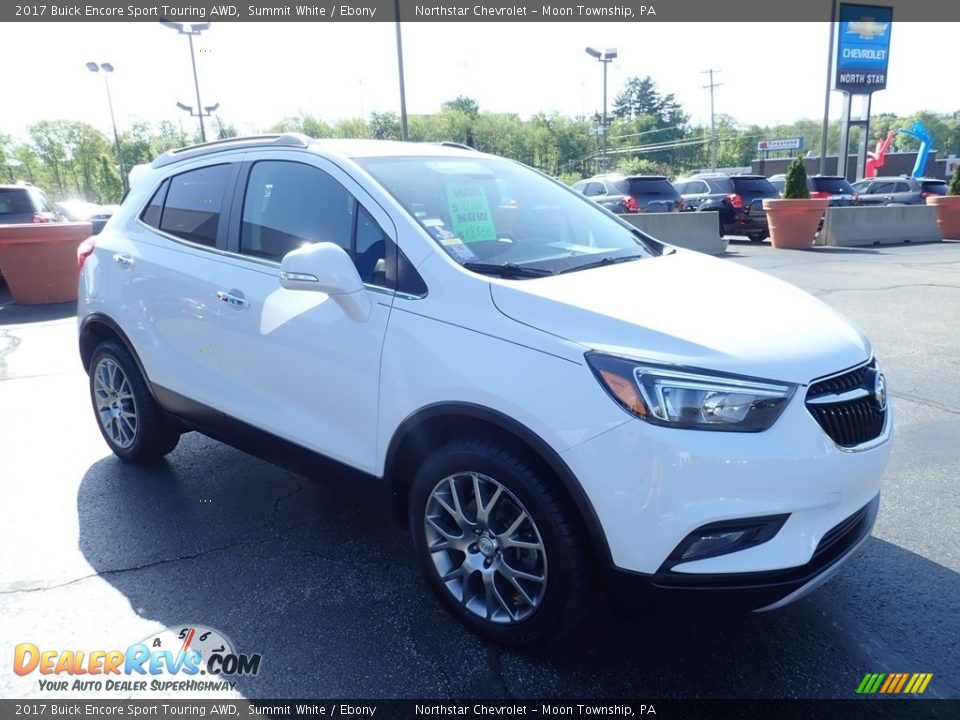 2017 Buick Encore Sport Touring AWD Summit White / Ebony Photo #11