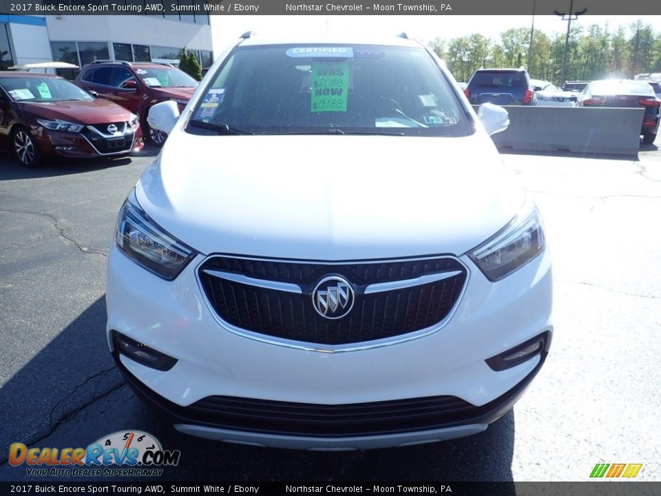 2017 Buick Encore Sport Touring AWD Summit White / Ebony Photo #13