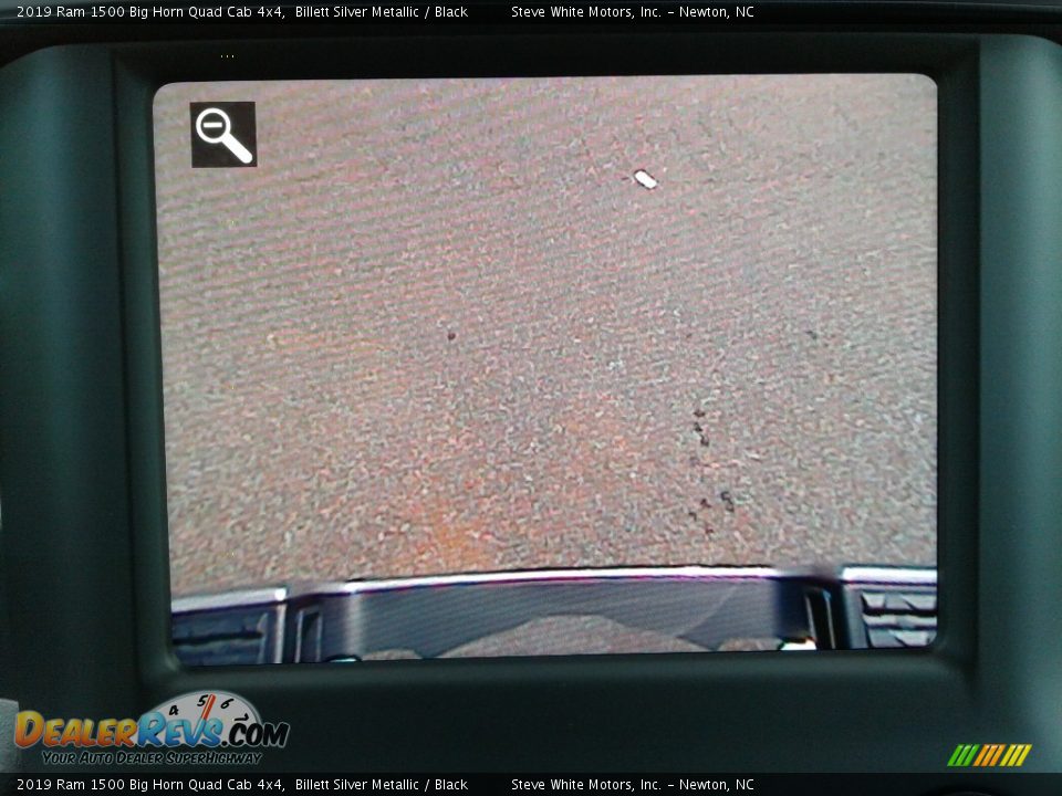 2019 Ram 1500 Big Horn Quad Cab 4x4 Billett Silver Metallic / Black Photo #23