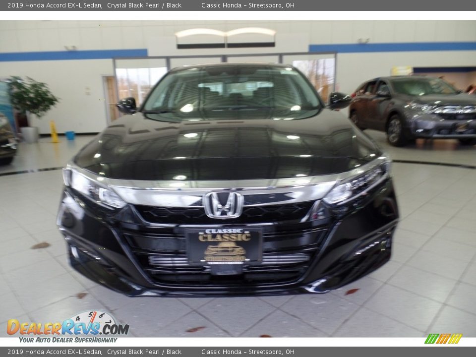 2019 Honda Accord EX-L Sedan Crystal Black Pearl / Black Photo #2