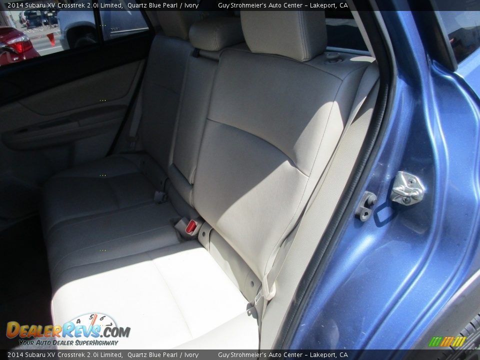 2014 Subaru XV Crosstrek 2.0i Limited Quartz Blue Pearl / Ivory Photo #9