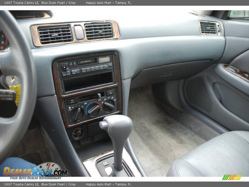 1997 Toyota Camry LE Blue Dusk Pearl / Gray Photo #12