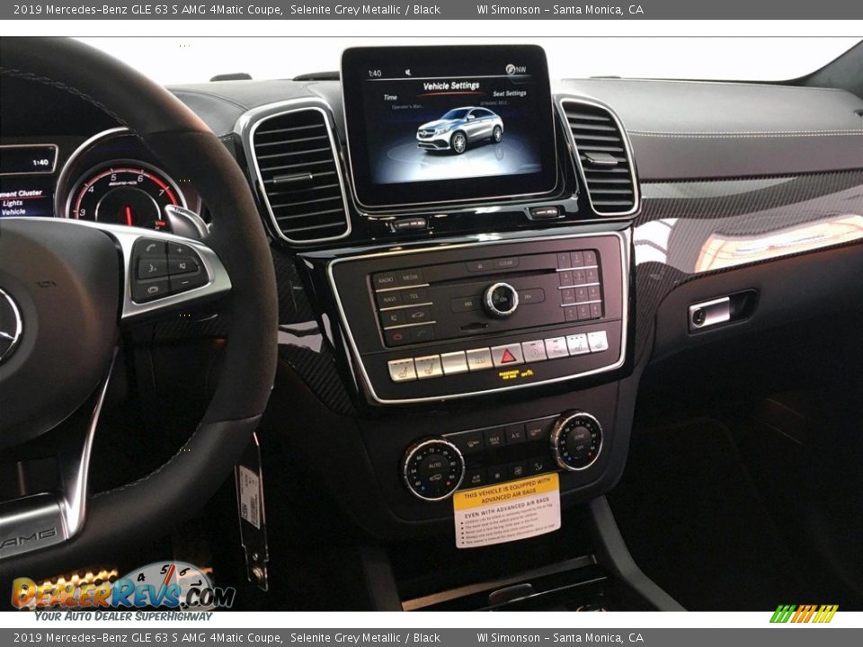 Controls of 2019 Mercedes-Benz GLE 63 S AMG 4Matic Coupe Photo #5