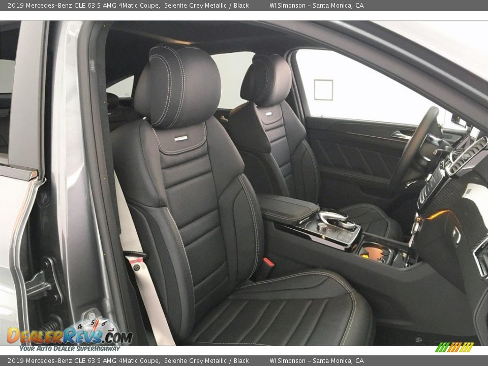 Black Interior - 2019 Mercedes-Benz GLE 63 S AMG 4Matic Coupe Photo #6