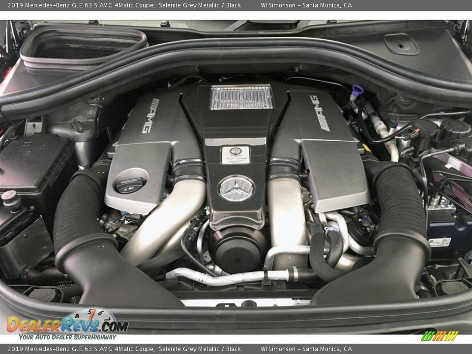 2019 Mercedes-Benz GLE 63 S AMG 4Matic Coupe 5.5 Liter AMG DI biturbo DOHC 32-Valve VVT V8 Engine Photo #9