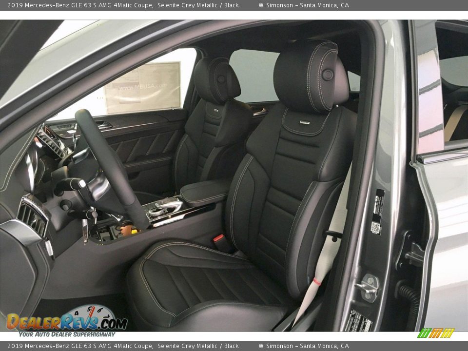 Front Seat of 2019 Mercedes-Benz GLE 63 S AMG 4Matic Coupe Photo #14