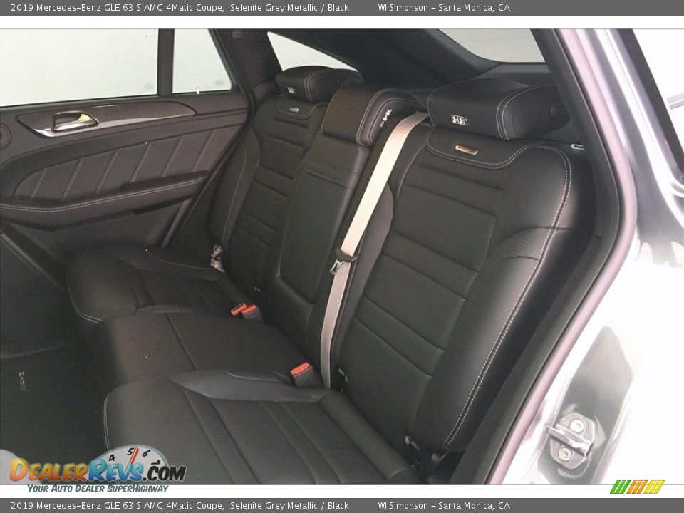 Rear Seat of 2019 Mercedes-Benz GLE 63 S AMG 4Matic Coupe Photo #15