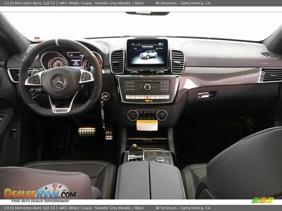 Dashboard of 2019 Mercedes-Benz GLE 63 S AMG 4Matic Coupe Photo #17