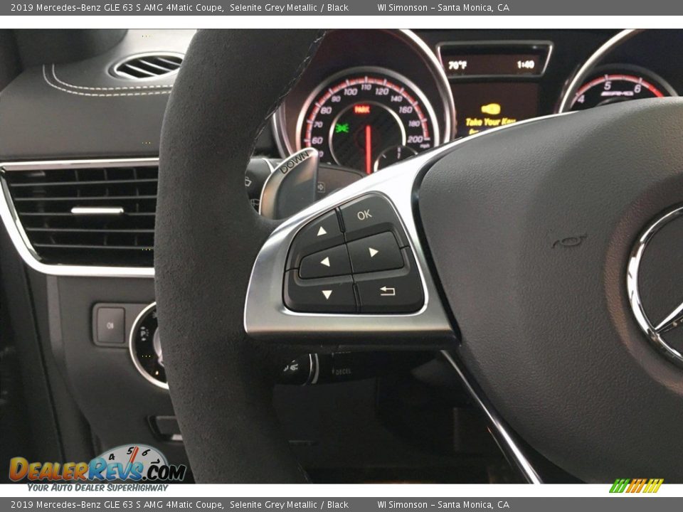 2019 Mercedes-Benz GLE 63 S AMG 4Matic Coupe Steering Wheel Photo #18