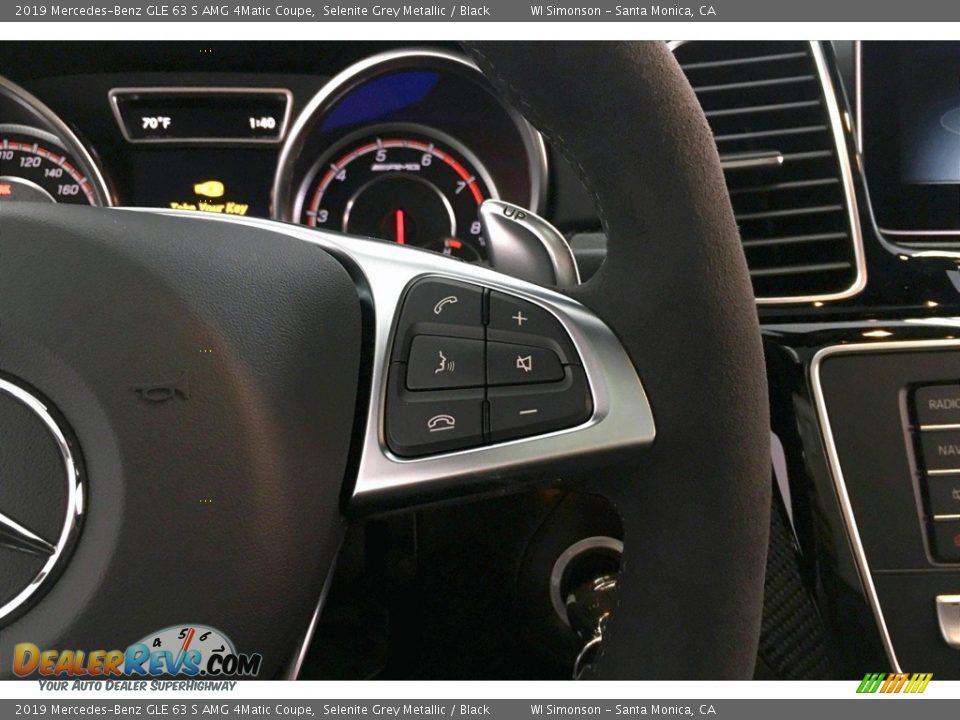 2019 Mercedes-Benz GLE 63 S AMG 4Matic Coupe Steering Wheel Photo #19