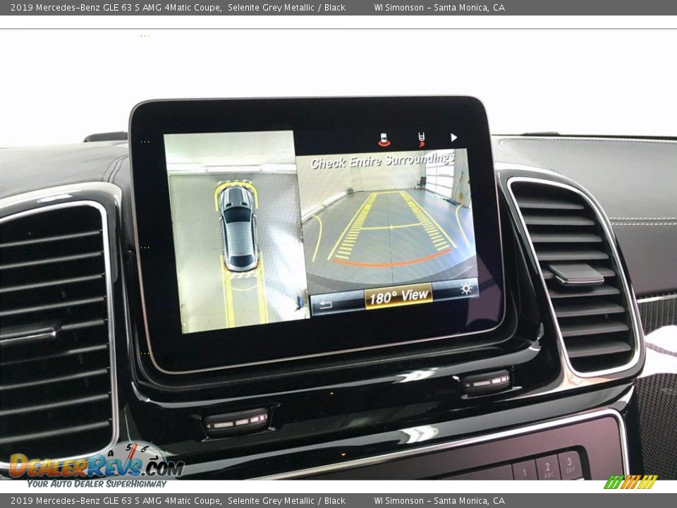 2019 Mercedes-Benz GLE 63 S AMG 4Matic Coupe Selenite Grey Metallic / Black Photo #21