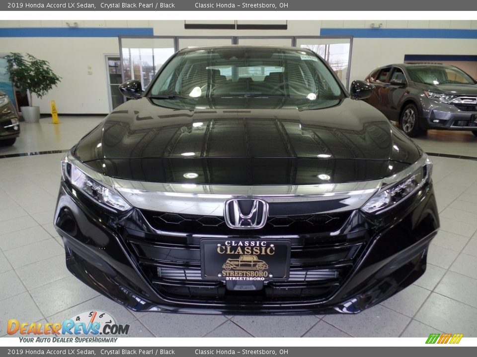 2019 Honda Accord LX Sedan Crystal Black Pearl / Black Photo #2