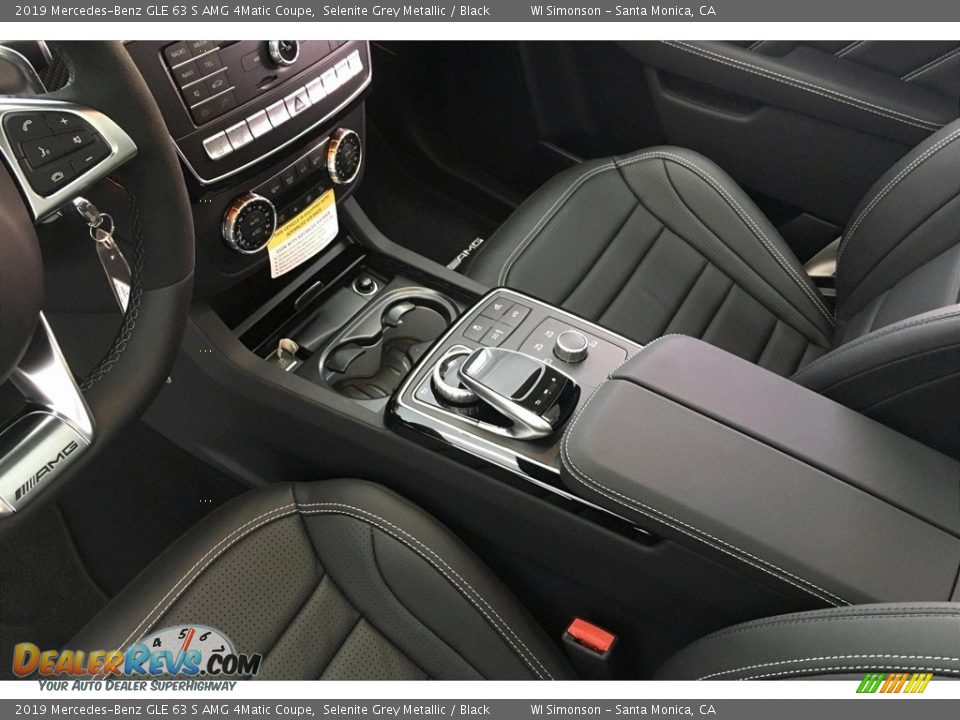 2019 Mercedes-Benz GLE 63 S AMG 4Matic Coupe Selenite Grey Metallic / Black Photo #23
