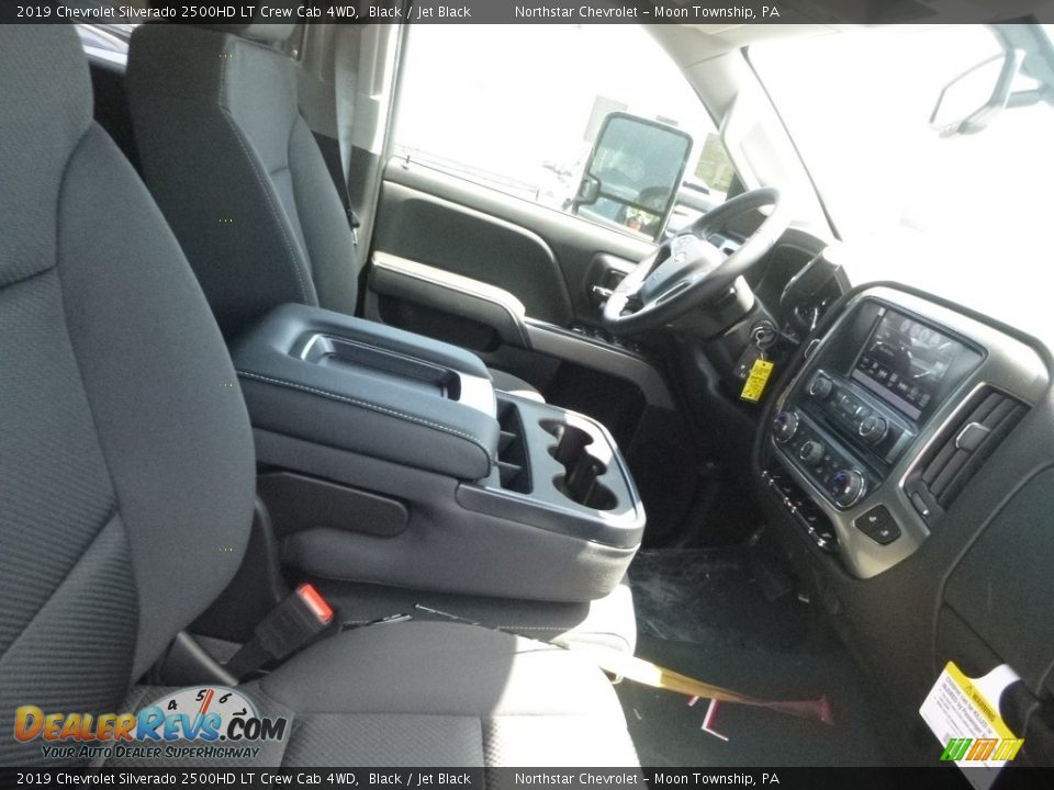 2019 Chevrolet Silverado 2500HD LT Crew Cab 4WD Black / Jet Black Photo #10