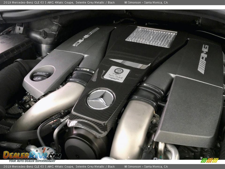 2019 Mercedes-Benz GLE 63 S AMG 4Matic Coupe 5.5 Liter AMG DI biturbo DOHC 32-Valve VVT V8 Engine Photo #31