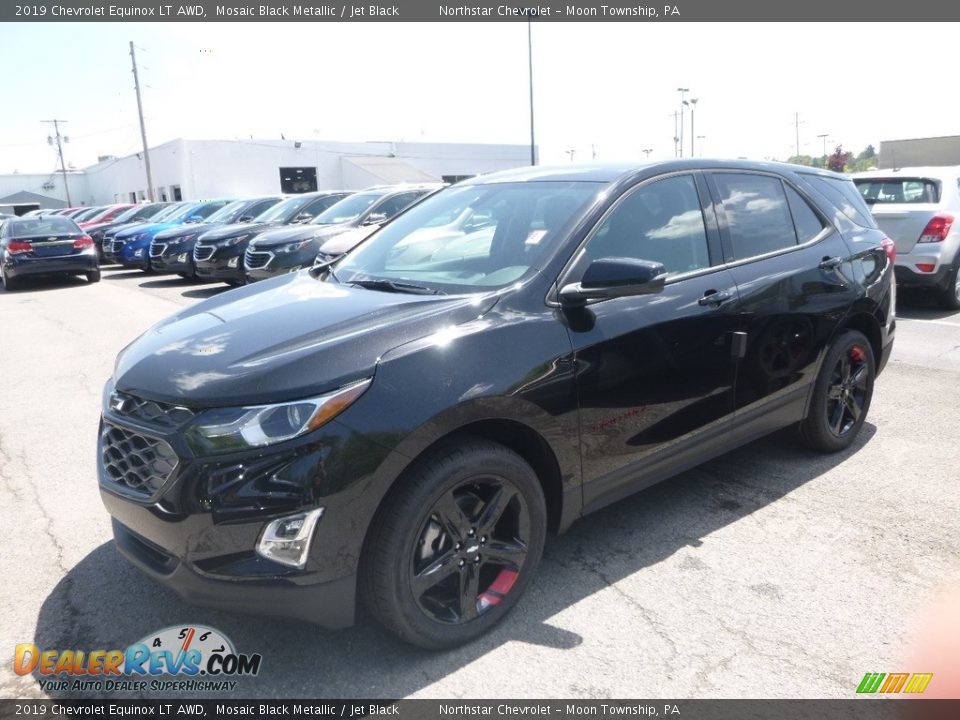 2019 Chevrolet Equinox LT AWD Mosaic Black Metallic / Jet Black Photo #1