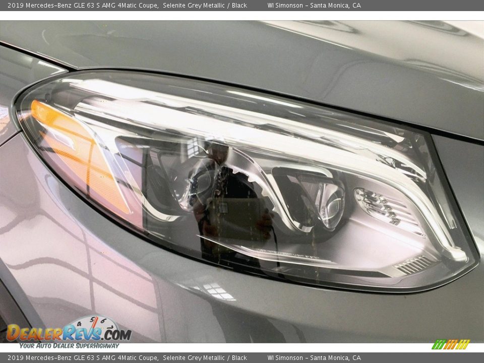2019 Mercedes-Benz GLE 63 S AMG 4Matic Coupe Selenite Grey Metallic / Black Photo #32