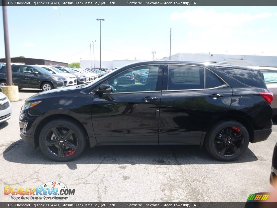 2019 Chevrolet Equinox LT AWD Mosaic Black Metallic / Jet Black Photo #2