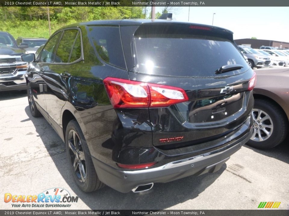 2019 Chevrolet Equinox LT AWD Mosaic Black Metallic / Jet Black Photo #3