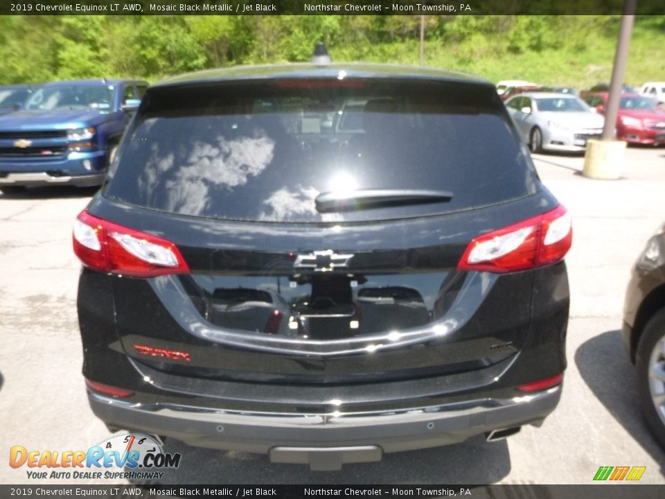 2019 Chevrolet Equinox LT AWD Mosaic Black Metallic / Jet Black Photo #4