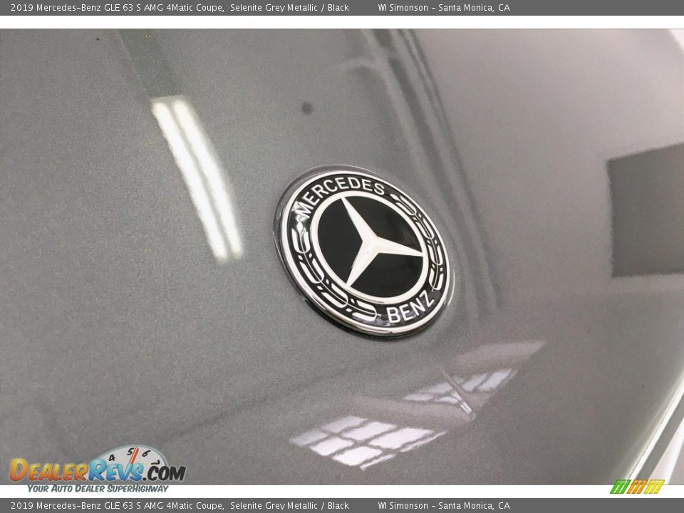 2019 Mercedes-Benz GLE 63 S AMG 4Matic Coupe Selenite Grey Metallic / Black Photo #33