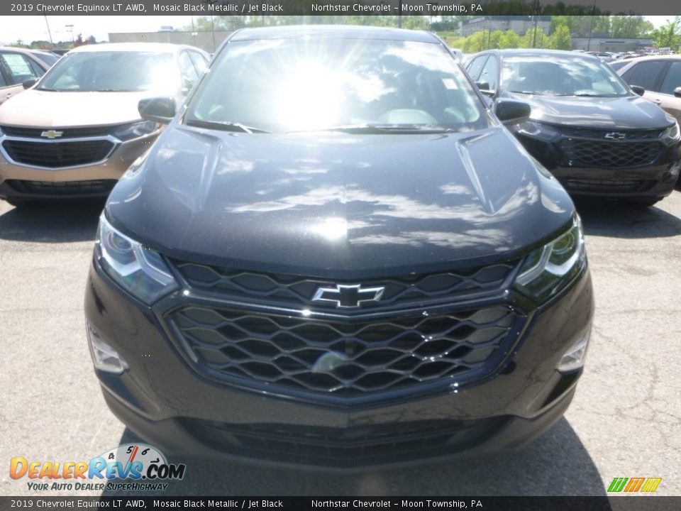 2019 Chevrolet Equinox LT AWD Mosaic Black Metallic / Jet Black Photo #7