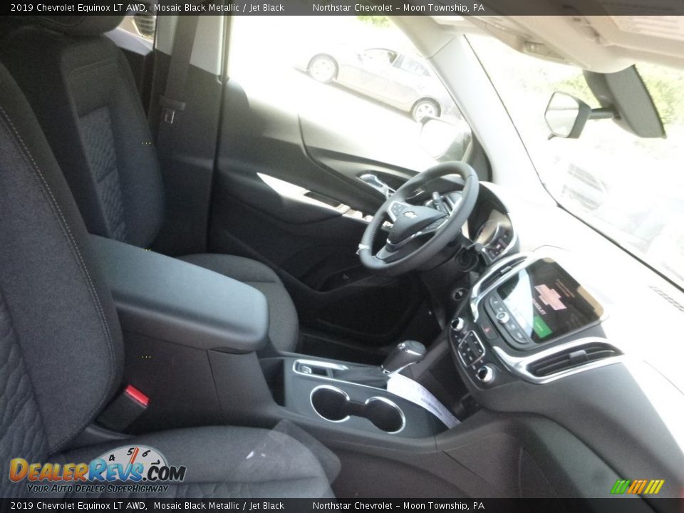 2019 Chevrolet Equinox LT AWD Mosaic Black Metallic / Jet Black Photo #9