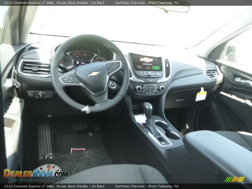 2019 Chevrolet Equinox LT AWD Mosaic Black Metallic / Jet Black Photo #12