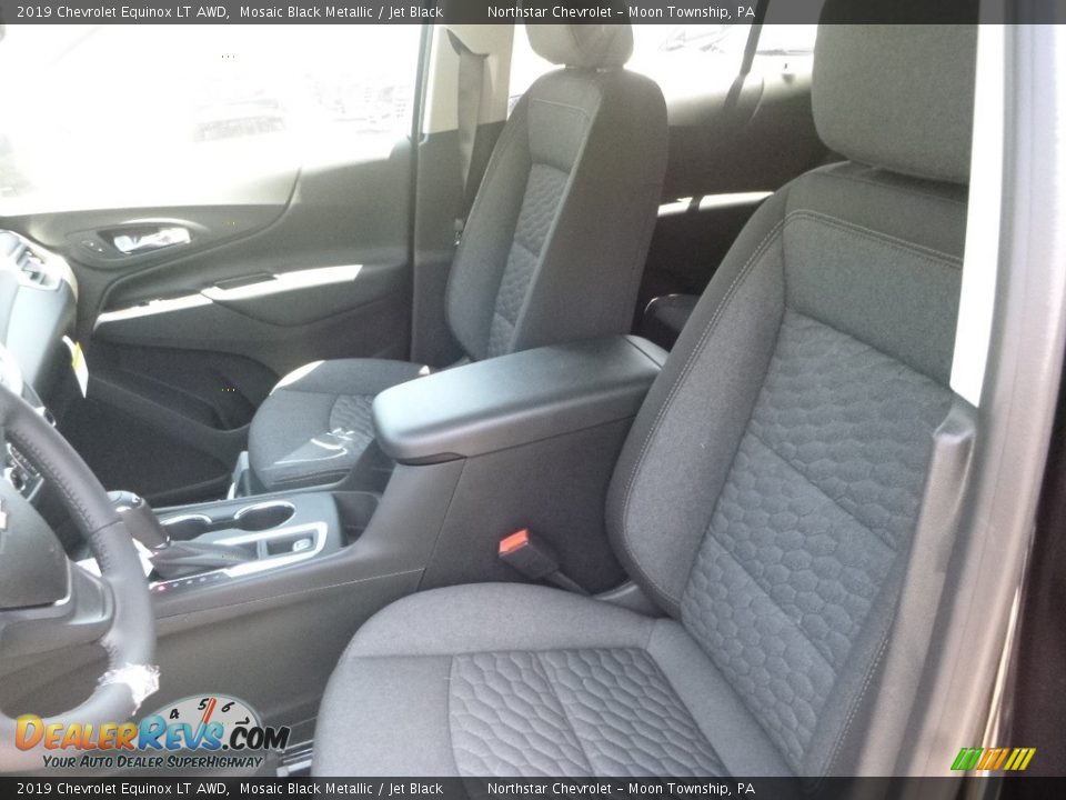2019 Chevrolet Equinox LT AWD Mosaic Black Metallic / Jet Black Photo #14