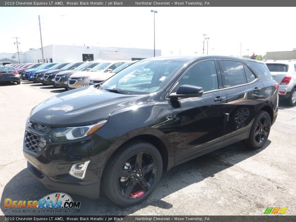 2019 Chevrolet Equinox LT AWD Mosaic Black Metallic / Jet Black Photo #1