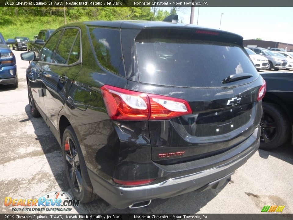 2019 Chevrolet Equinox LT AWD Mosaic Black Metallic / Jet Black Photo #3