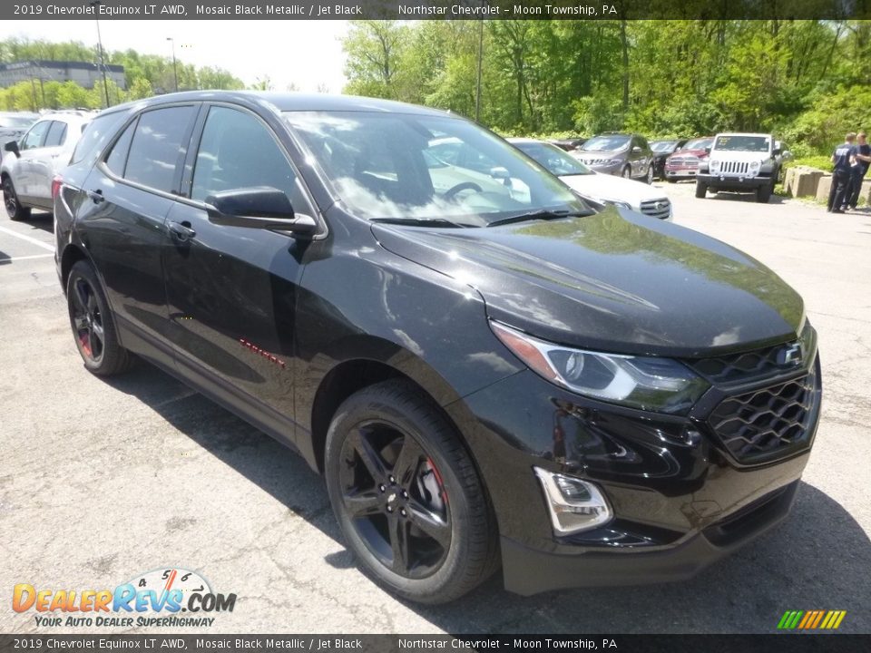 2019 Chevrolet Equinox LT AWD Mosaic Black Metallic / Jet Black Photo #6