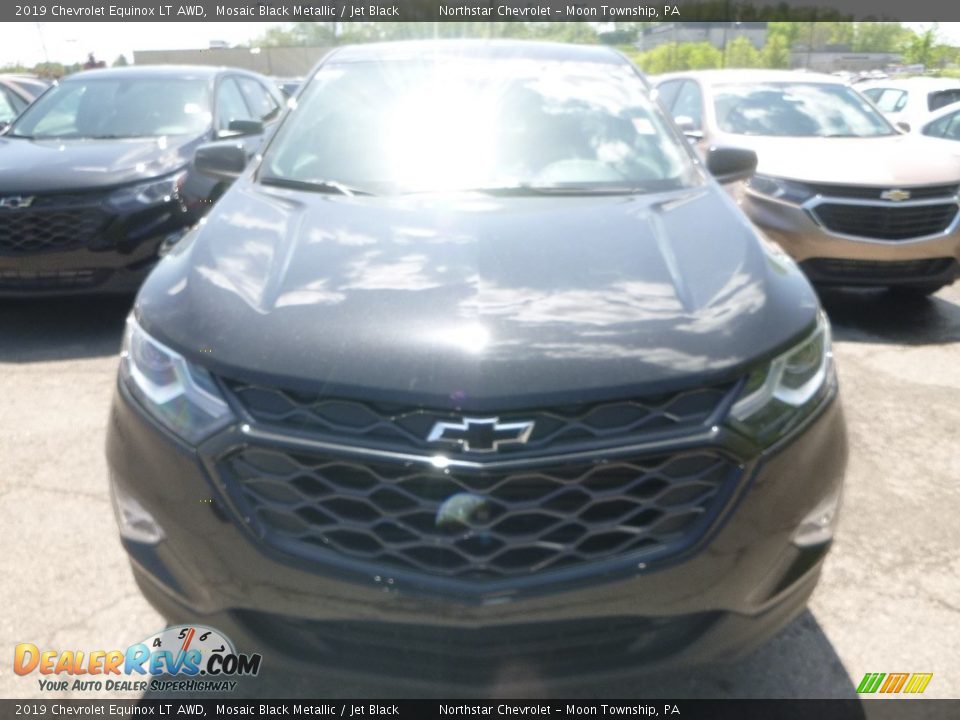 2019 Chevrolet Equinox LT AWD Mosaic Black Metallic / Jet Black Photo #7