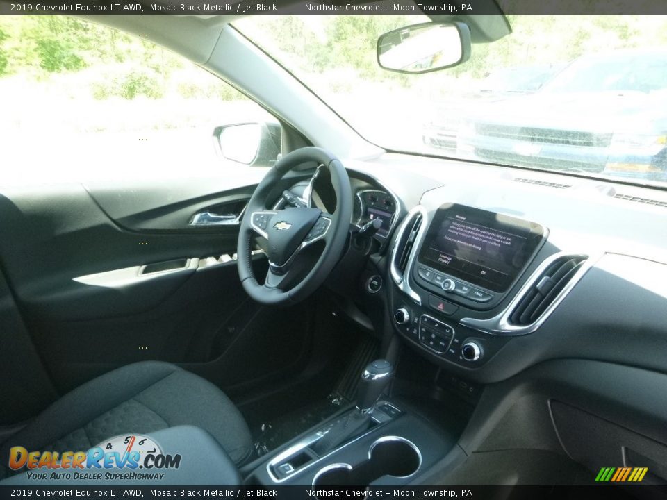 2019 Chevrolet Equinox LT AWD Mosaic Black Metallic / Jet Black Photo #10