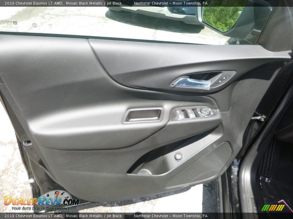 2019 Chevrolet Equinox LT AWD Mosaic Black Metallic / Jet Black Photo #13