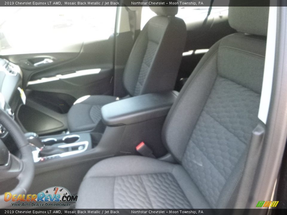 2019 Chevrolet Equinox LT AWD Mosaic Black Metallic / Jet Black Photo #14