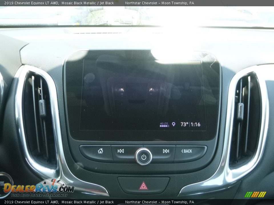 2019 Chevrolet Equinox LT AWD Mosaic Black Metallic / Jet Black Photo #16