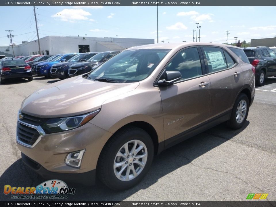 2019 Chevrolet Equinox LS Sandy Ridge Metallic / Medium Ash Gray Photo #1