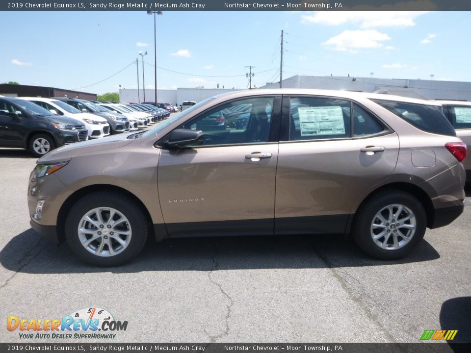 2019 Chevrolet Equinox LS Sandy Ridge Metallic / Medium Ash Gray Photo #3
