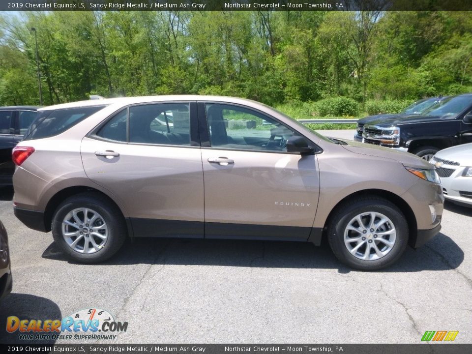 2019 Chevrolet Equinox LS Sandy Ridge Metallic / Medium Ash Gray Photo #7