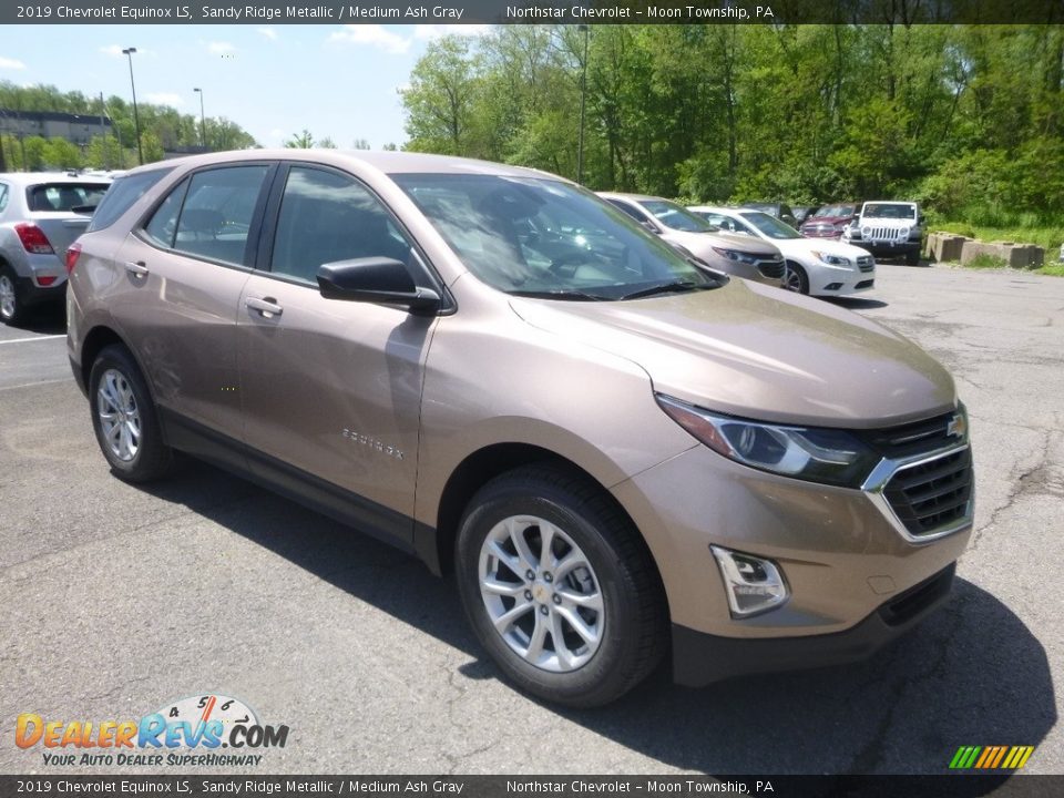 2019 Chevrolet Equinox LS Sandy Ridge Metallic / Medium Ash Gray Photo #8