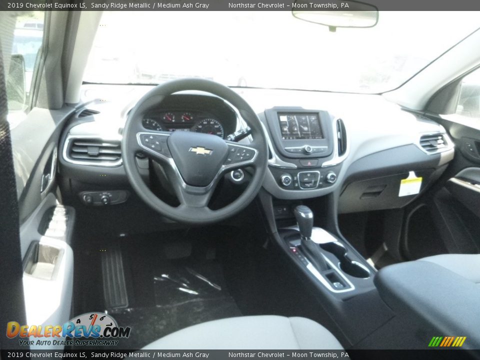 2019 Chevrolet Equinox LS Sandy Ridge Metallic / Medium Ash Gray Photo #12