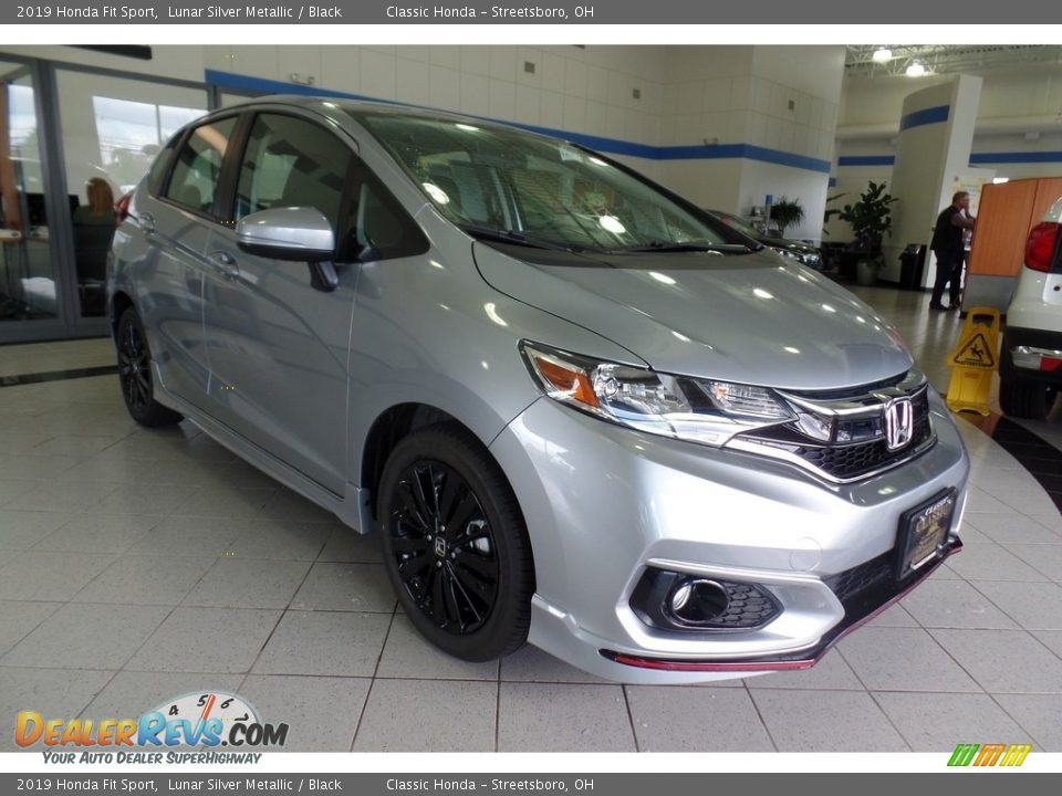 2019 Honda Fit Sport Lunar Silver Metallic / Black Photo #3