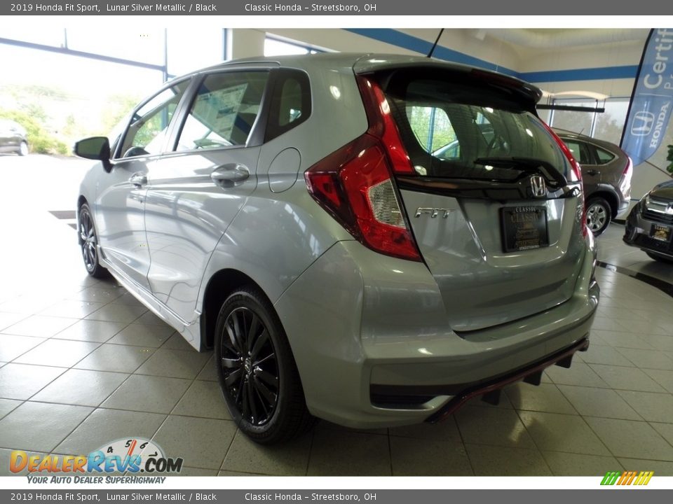 2019 Honda Fit Sport Lunar Silver Metallic / Black Photo #4